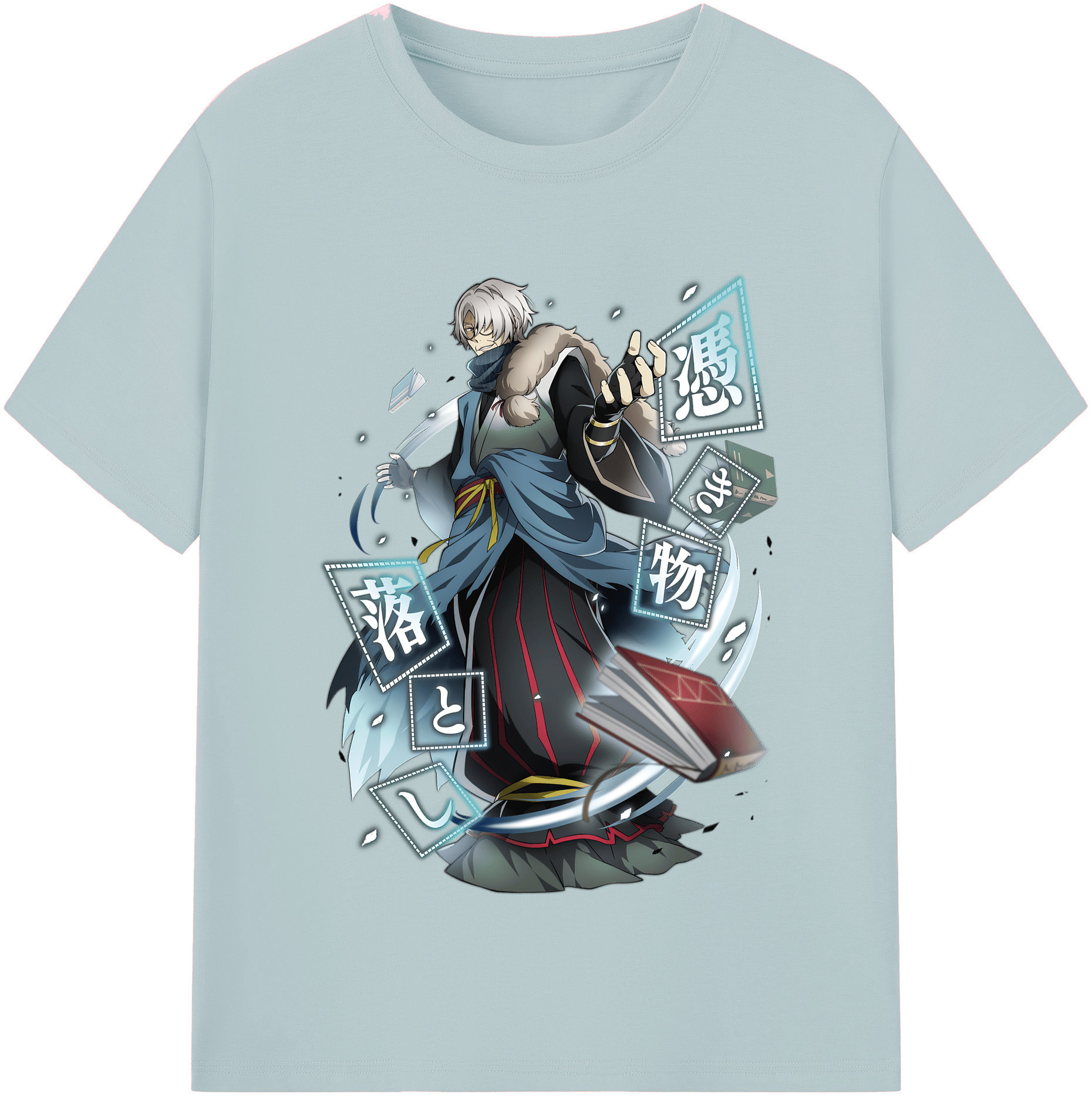 （画像用） 文豪ストレイドッグス Bungo Stray Dogs 綿100％半袖Tシャツ（フロントプリント）